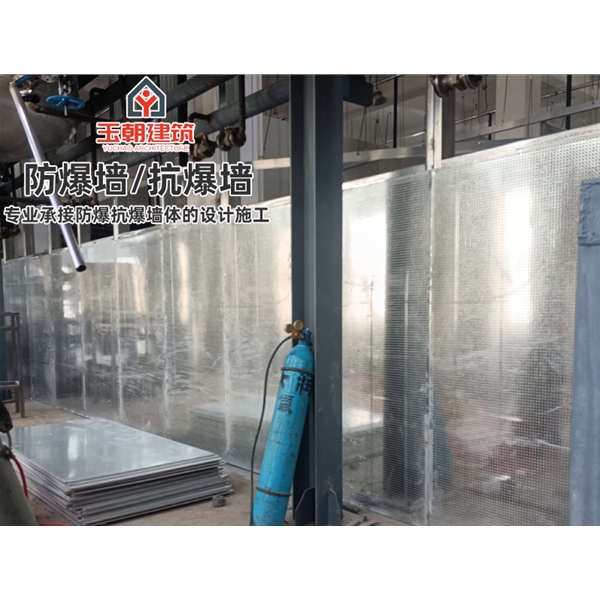 泰安纤维复合钢板抗爆墙定制 轻质防爆墙施工安装一条龙服务